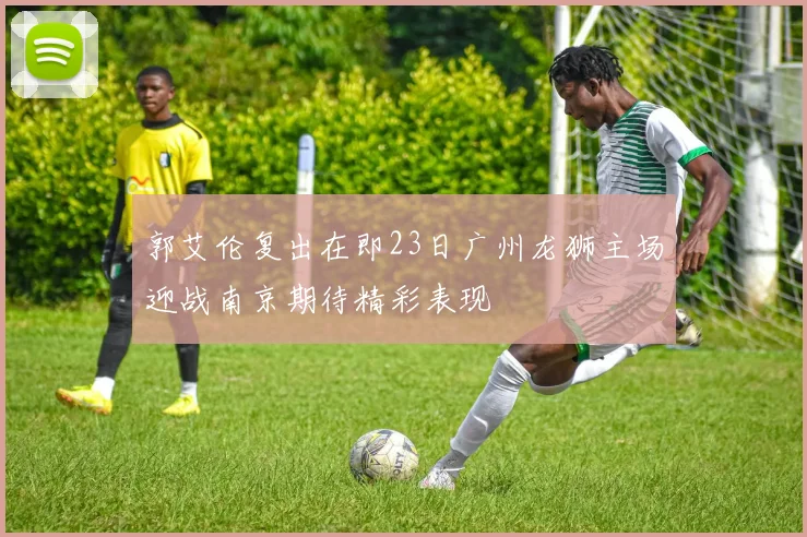 郭艾伦复出在即23日广州龙狮主场迎战南京期待精彩表现